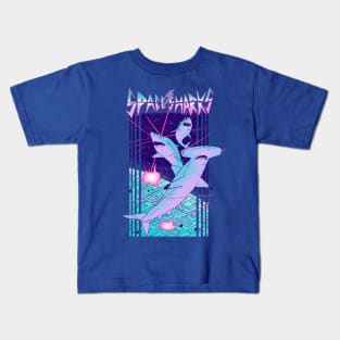 Space Sharks! Kids T-Shirt